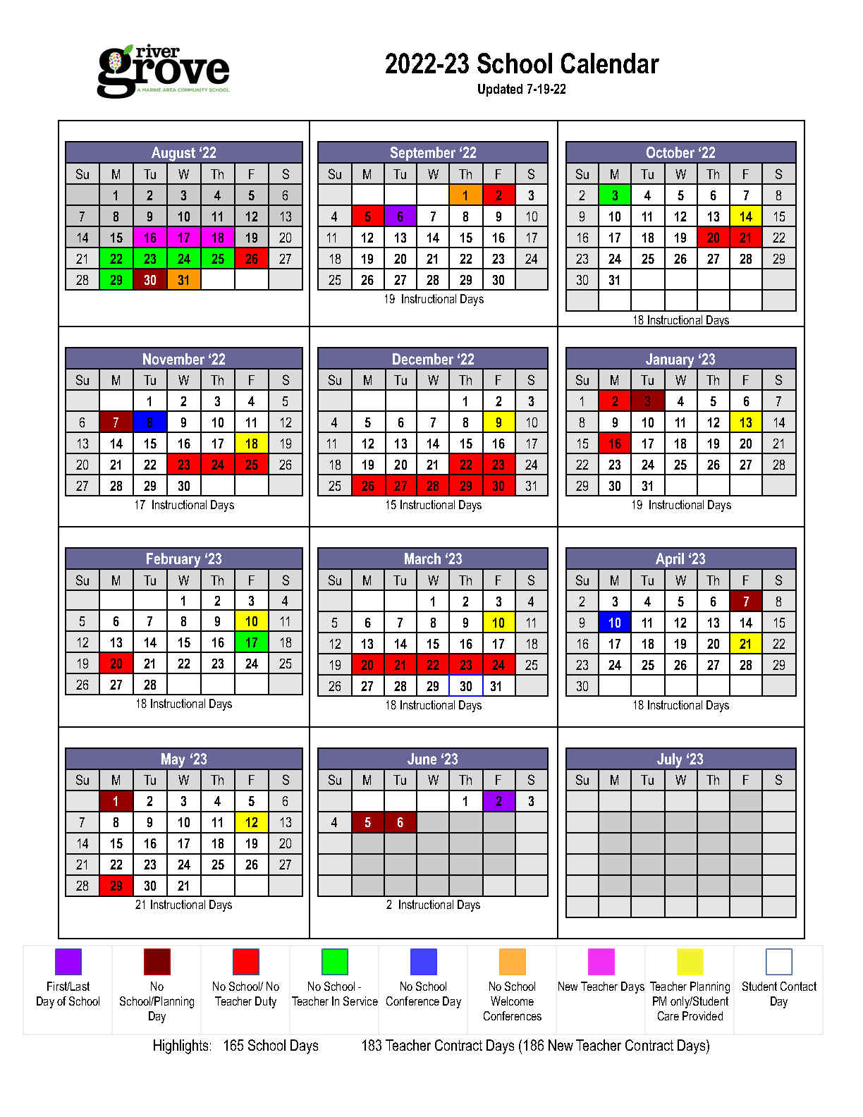 Garden Grove School District Calendar 2025 Pdf Printable Vilma Jerrylee